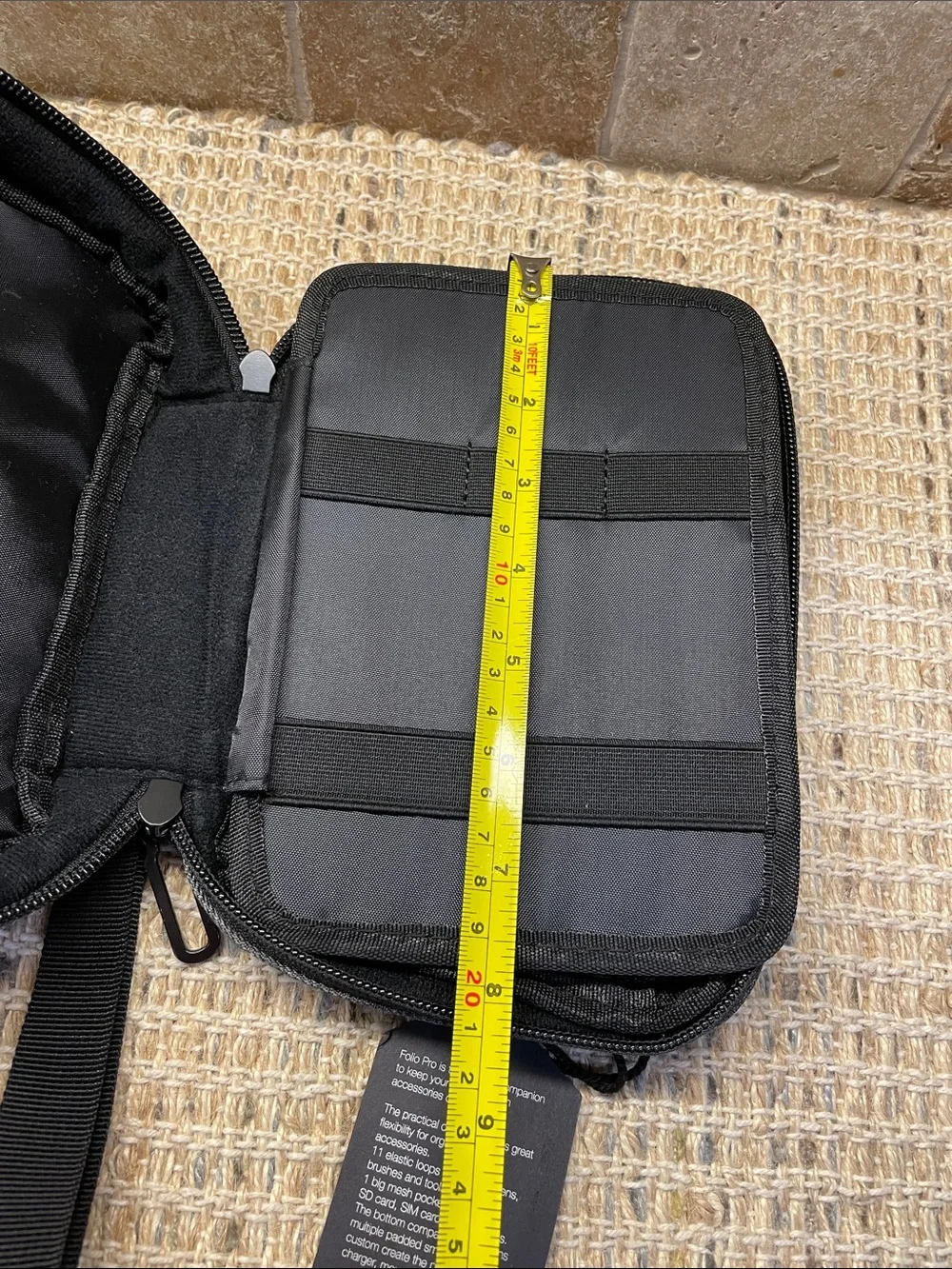 Whitleypenn Gray Folio Pro EDC/Tech Travel Organizer Pouch